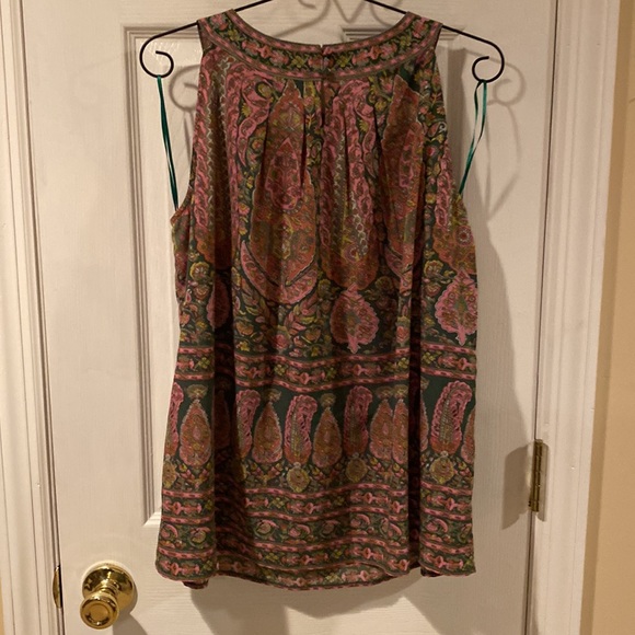 Chelsea & Theodore dressy tank top size L - Picture 5 of 8